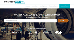 Desktop Screenshot of ingenieurnext.nl